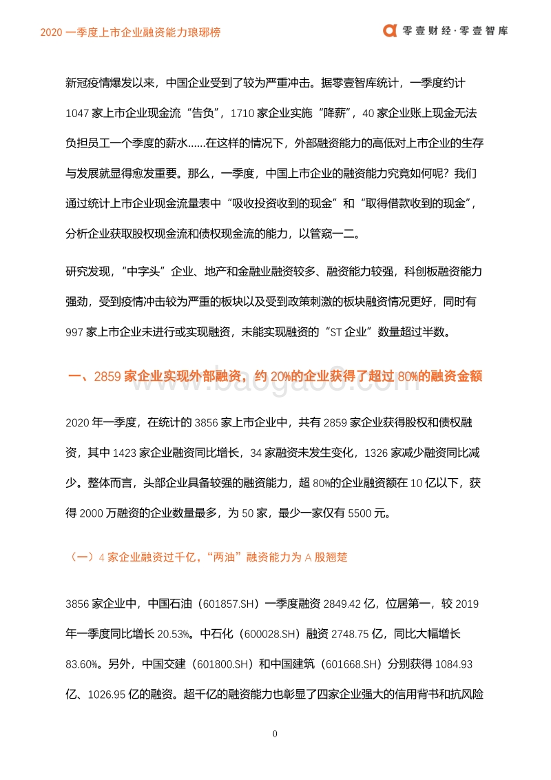 2020一季度上市企业融资能力琅琊榜.pdf_第3页