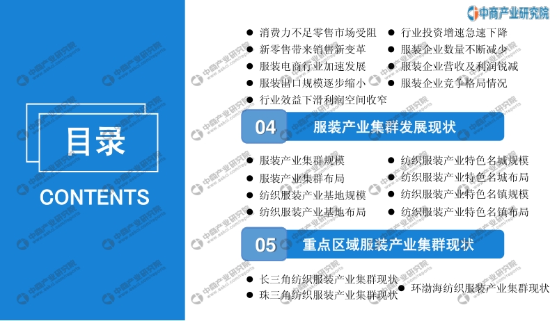2020年中国服装产业集群市场前景及投资研究报告.pdf_第4页