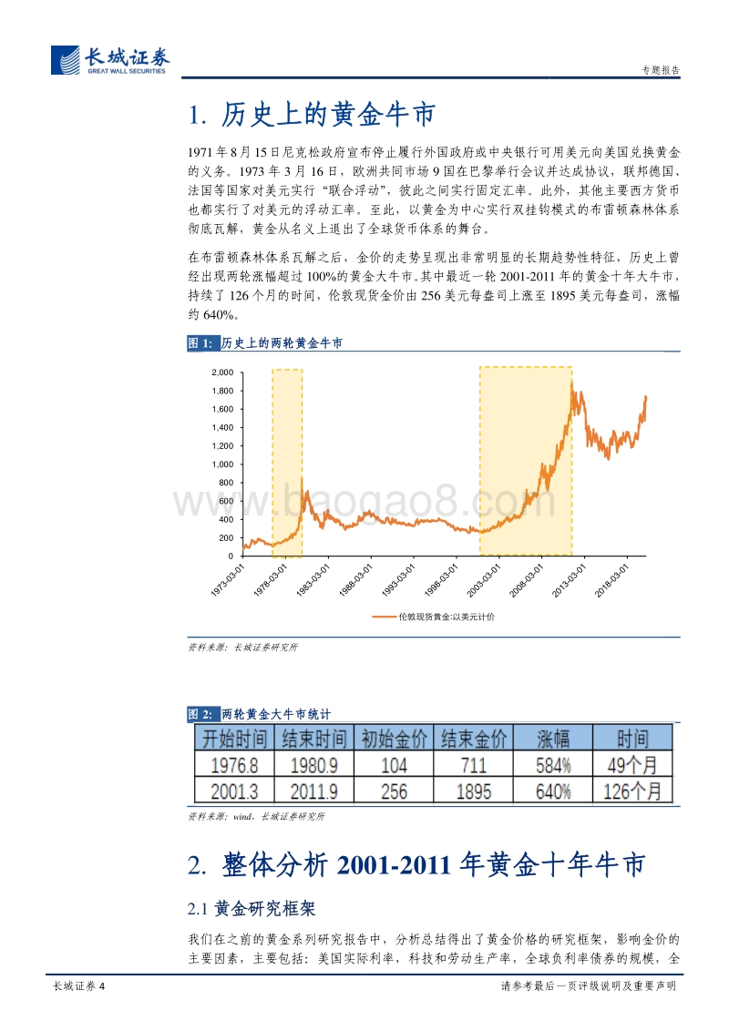 复盘2001-2011黄金十年牛市：历史复盘与未来展望.pdf_第4页