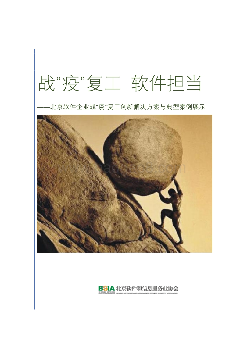 北京软件企业战“疫”复工创新解决方案与典型案例展示.pdf_第1页