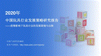 2020年中国玩具行业发展策略研究报告.pdf