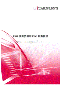 ESG投资价值与ESG指数投资.pdf