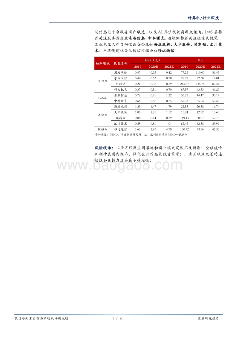 工业互联网深度研究：智造升级，科技赋能主旋律.pdf_第2页
