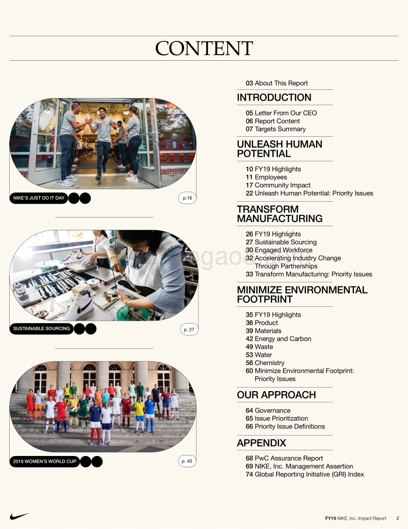 耐克2019财年影响力报告（英文版）.pdf_第2页