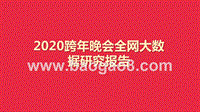 2020跨年晚会全网大数据研究报告.pptx