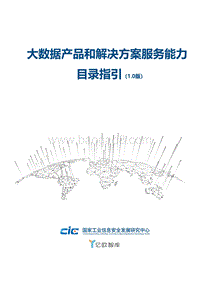 大数据产品和解决方案服务能力目录指引（1.0版）.pdf