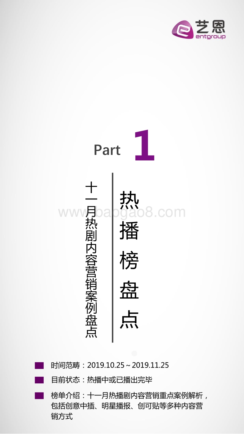 2019年11月连续剧内容营销指数榜单.pdf_第5页