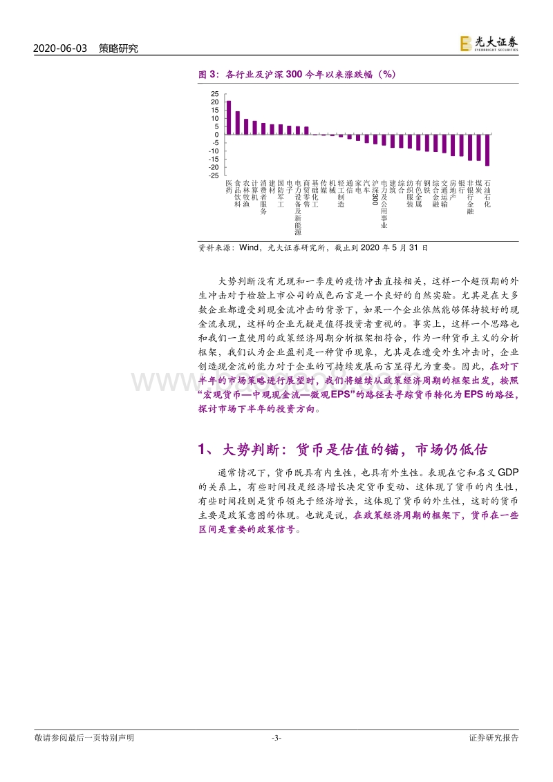 2020年下半年策略展望：重回元起，寻踪货币.pdf_第3页