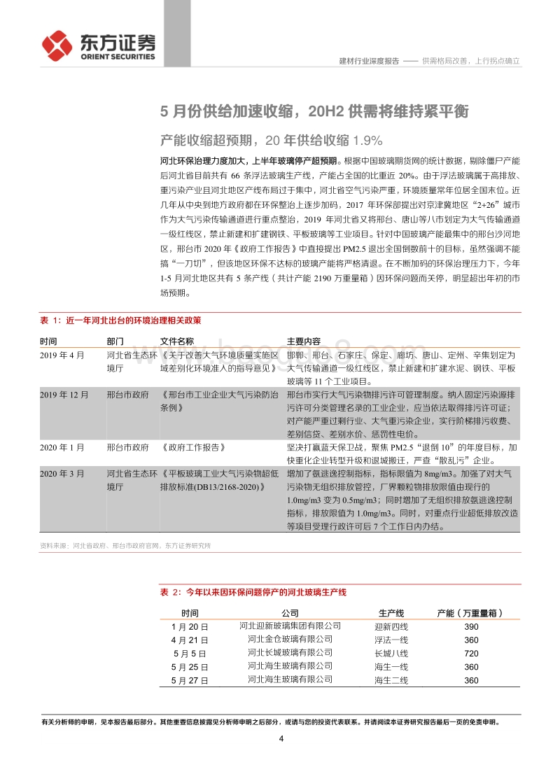 玻璃行业深度报告：供需格局改善，上行拐点确立.pdf_第4页