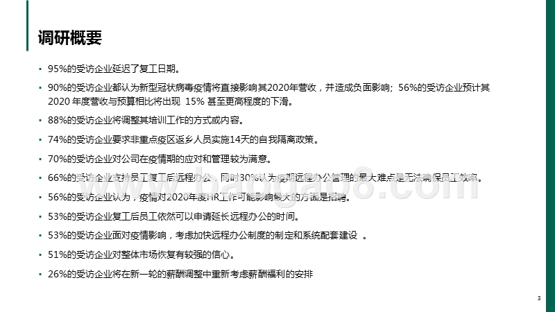 2020国际疫情期间人力资源管理调研报告.pptx_第3页