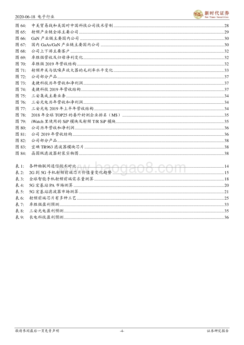 射频前端行业深度报告：5G发展正当时，射频前端方兴未艾.pdf_第4页