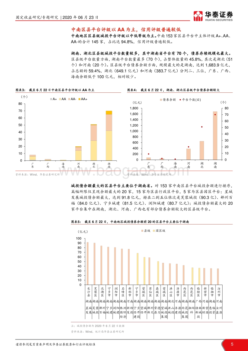 中南134个发债区县2019经济财政债务分析：中南区县哪家强.pdf_第5页