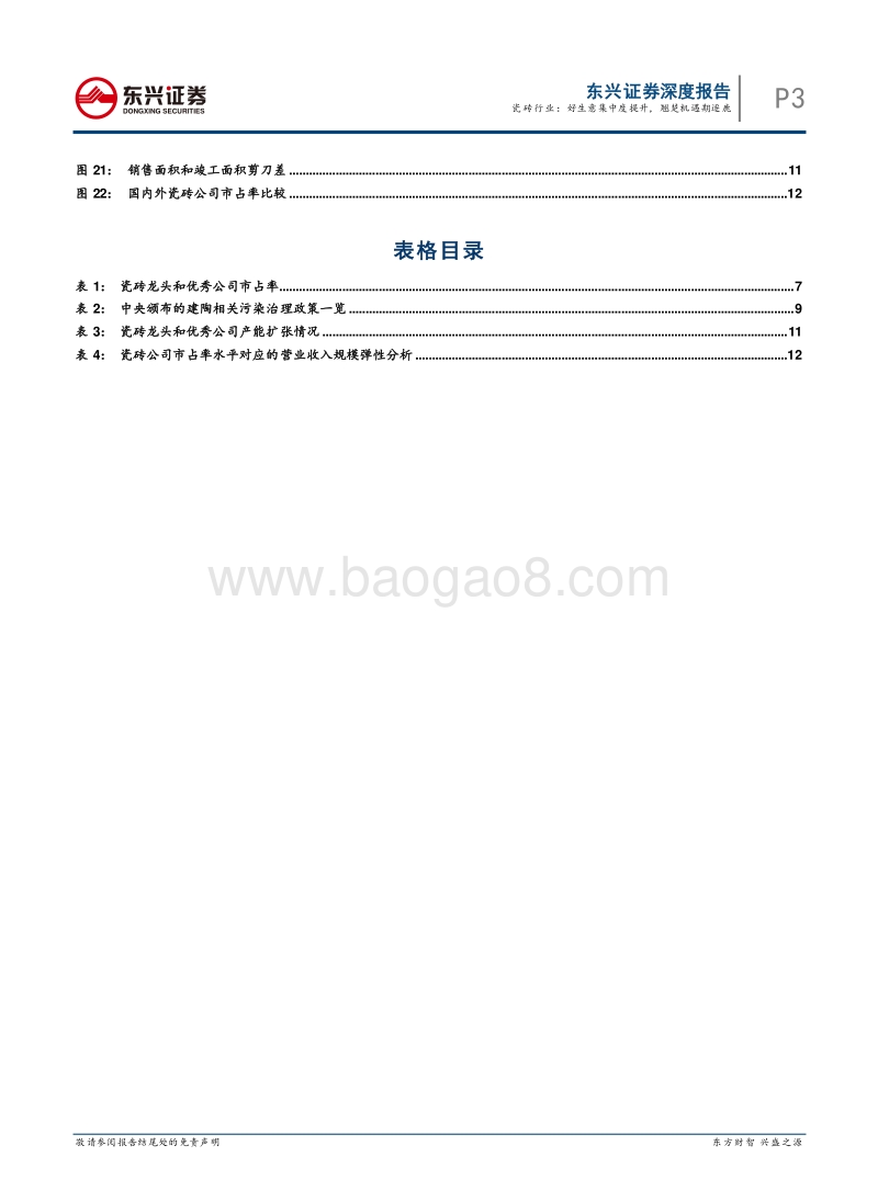 瓷砖行业报告：好生意集中度提升，翘楚机遇期逐鹿.pdf_第3页