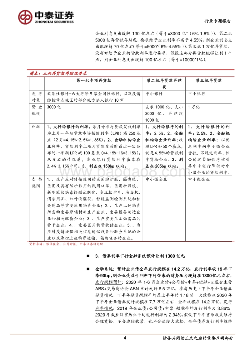 银行行业专题报告：1.5万亿的让利给谁？.pdf_第4页