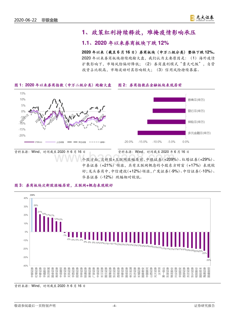 证券行业2020年下半年投资策略：潜龙在渊，静待反转.pdf_第4页