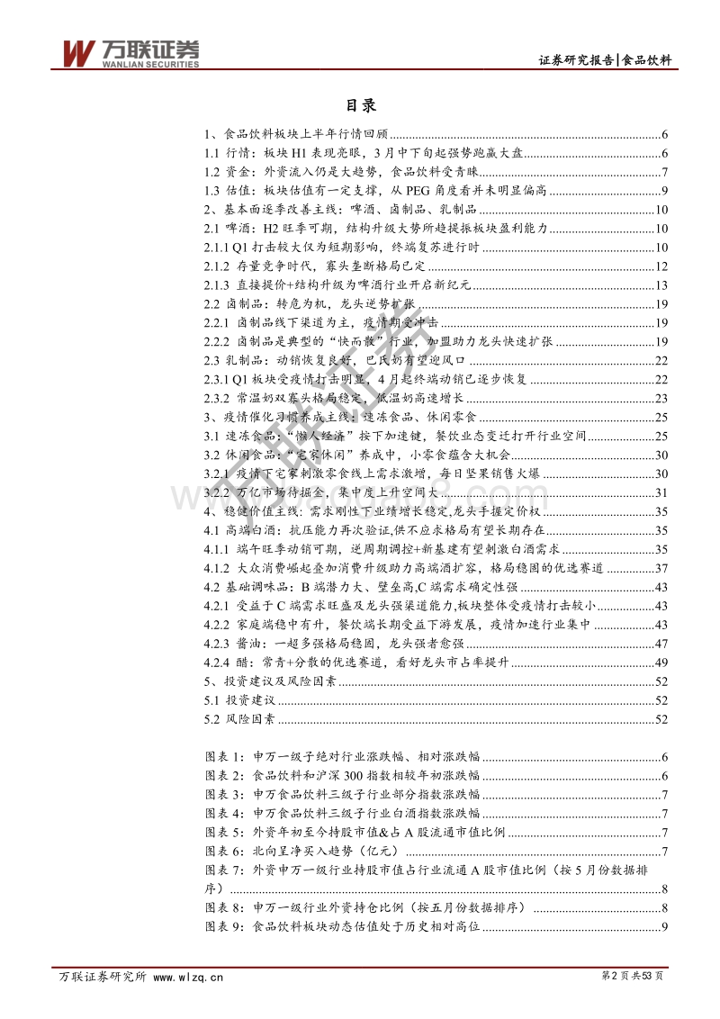 食品饮料行业2020年中期策略报告：拨云见日，疫情“危”后有“机”.pdf_第2页
