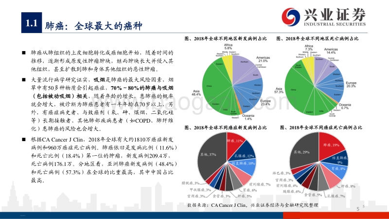 从NCCN和CSCO指南看肺癌药物市场：肺癌：序贯靶向治疗是核心，免疫联合治疗是新常态.pdf_第5页