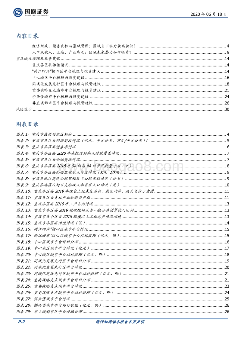 城市新布局下，重庆城投怎么看？.pdf_第2页