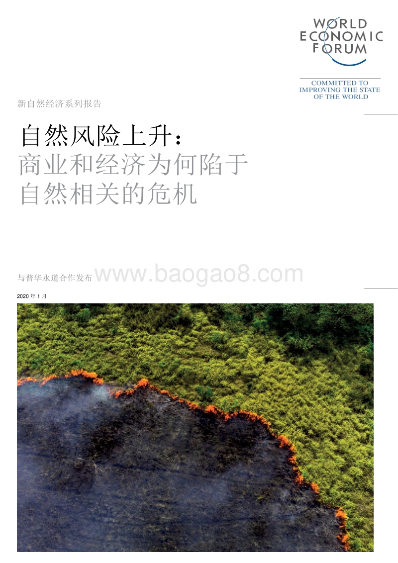 自然风险上升：商业和经济为何陷于自然相关的危机.pdf_第1页