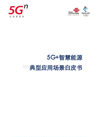 5G+智慧能源典型应用场景白皮书.pdf