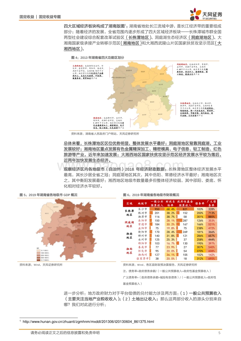 城投区域风险评估专题：大数据看区域之七：湖南城投怎么看？.pdf_第5页
