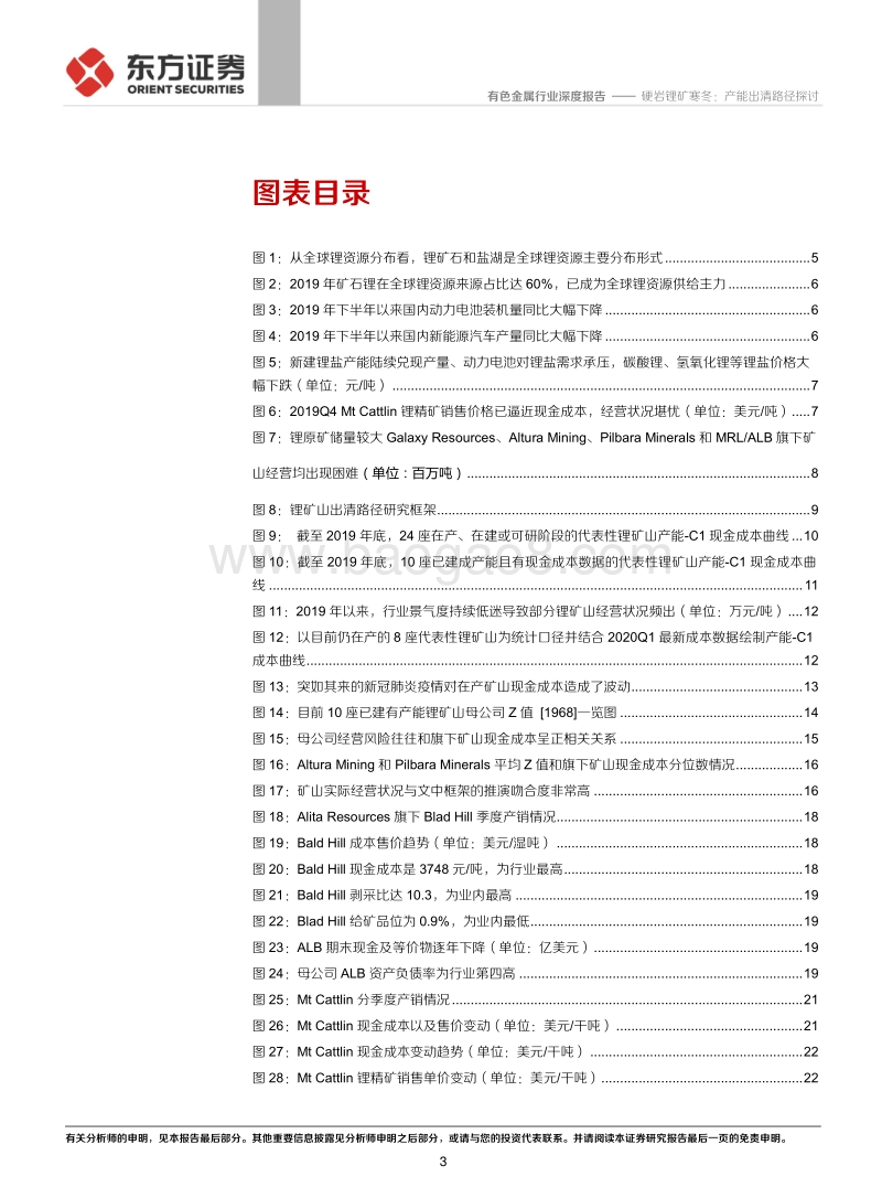 全球锂供给专题报告：硬岩锂矿寒冬：产能出清路径探讨.pdf_第3页