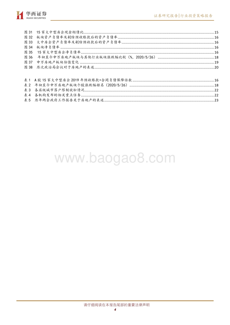 房地产行业2020年度中期投资策略：砥砺前行，稳中有进.pdf_第4页