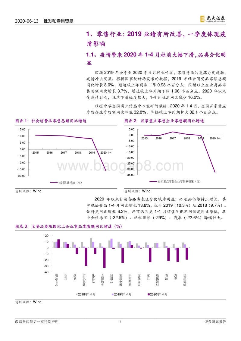 零售行业2020年下半年投资策略：场景分化，寻找弹性大年.pdf_第4页