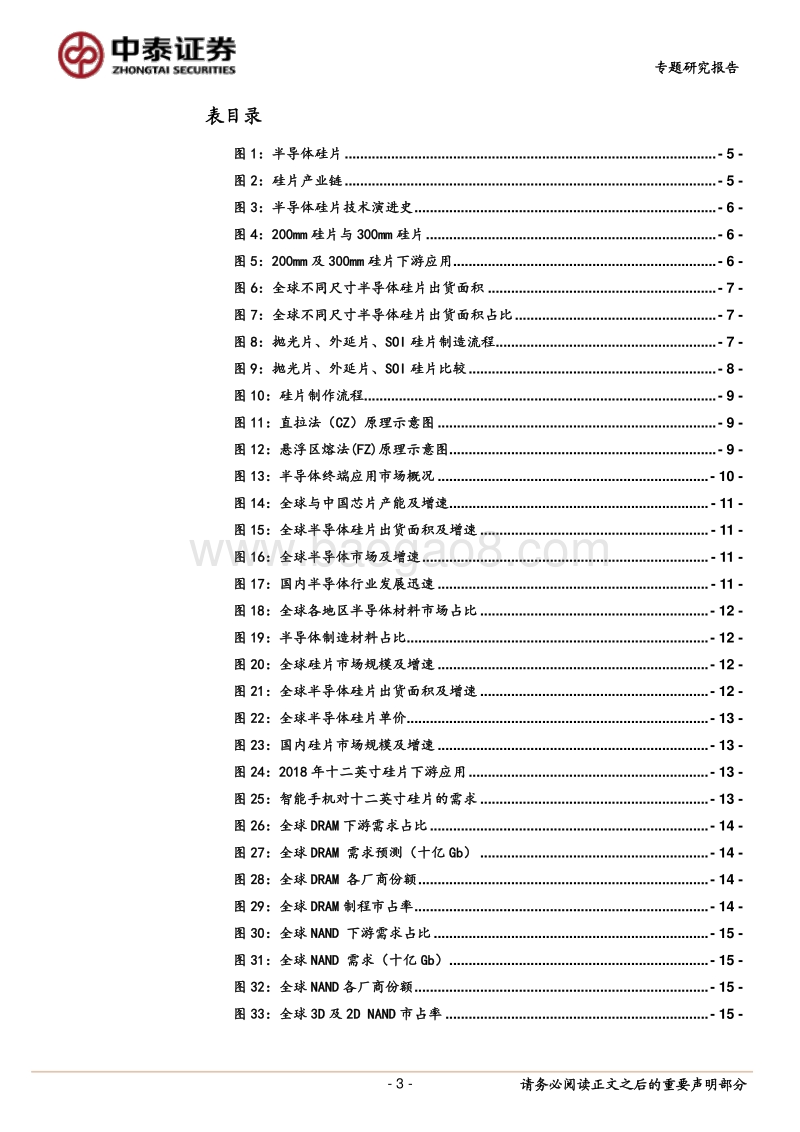 大硅片专题报告：半导体“画布”，国内龙头逐步突破.pdf_第3页
