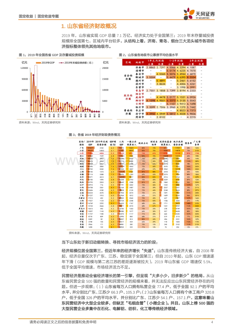 城投区域风险评估专题：大数据看区域之八：山东城投怎么看？.pdf_第4页