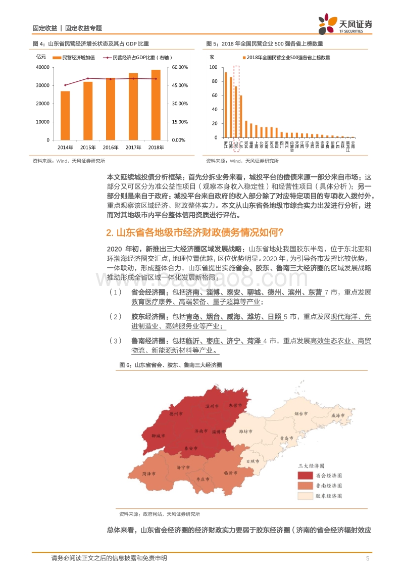 城投区域风险评估专题：大数据看区域之八：山东城投怎么看？.pdf_第5页