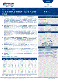 电子行业2020年中期策略：5G推动消费电子持续创新，国产替代大潮势不可挡.pdf