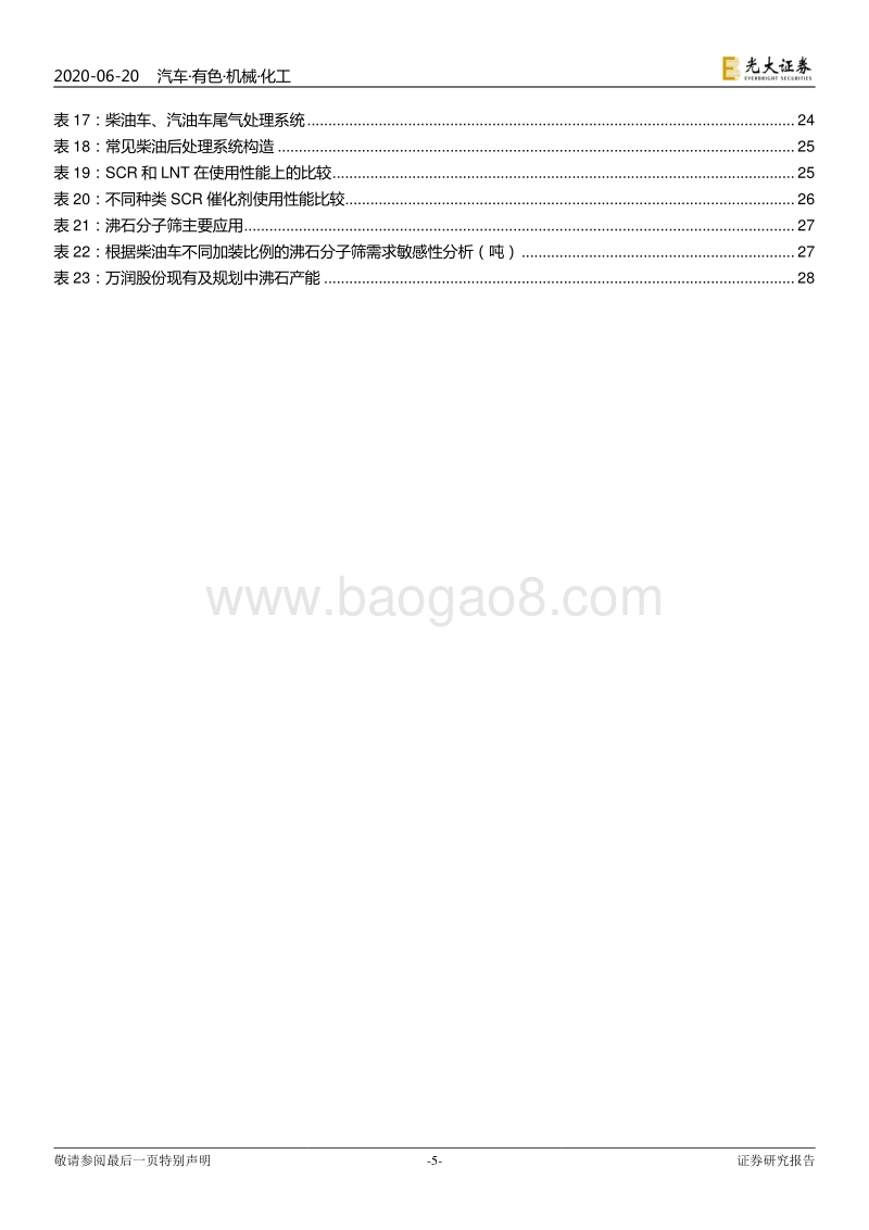 国六升级对相关行业影响分析：国六升级正当时.pdf_第5页
