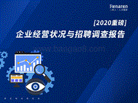 2020年企业经营状况与招聘调查报告.pdf