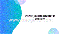 2020Q1母婴群体网络行为洞察报告.pptx