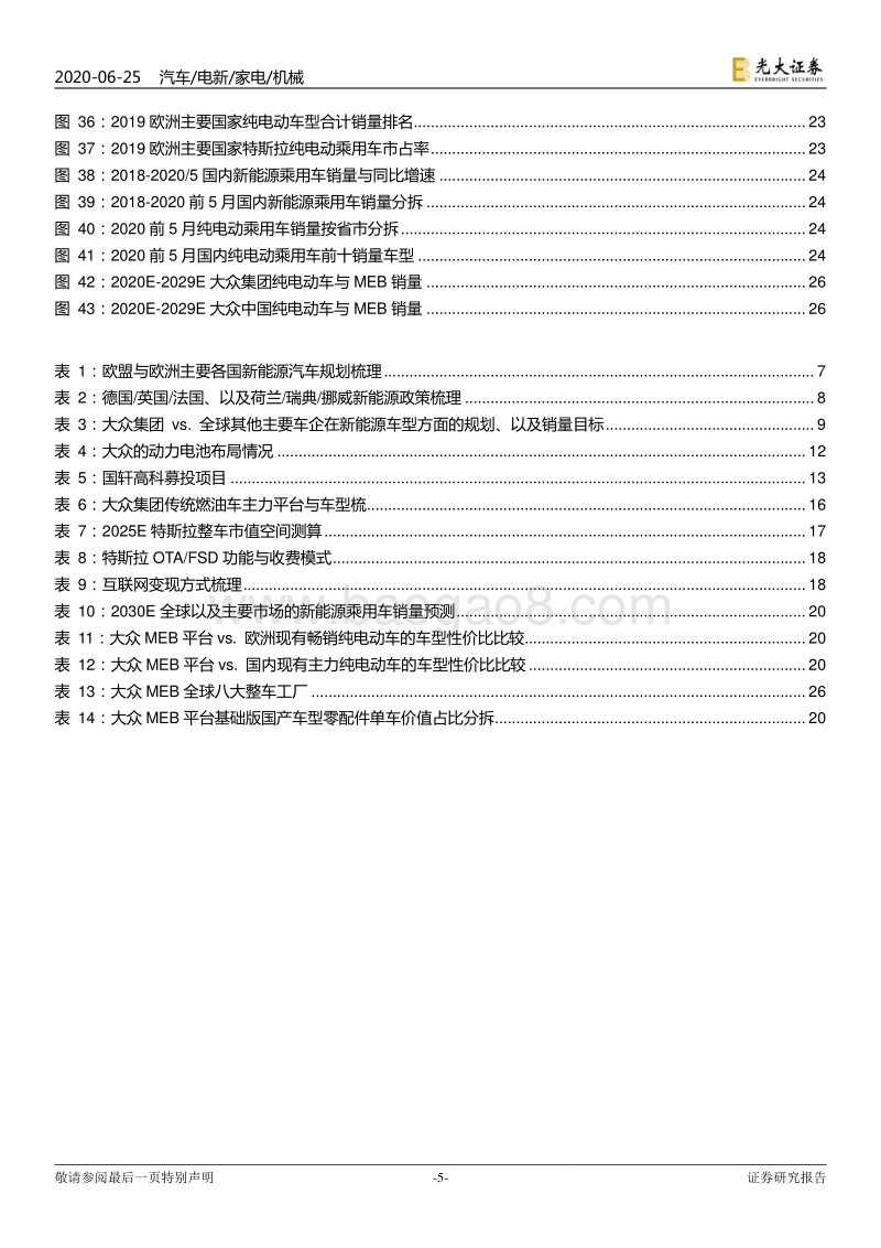 大众MEB产业链相关专题报告（一）：德国电车，中国制造.pdf_第5页