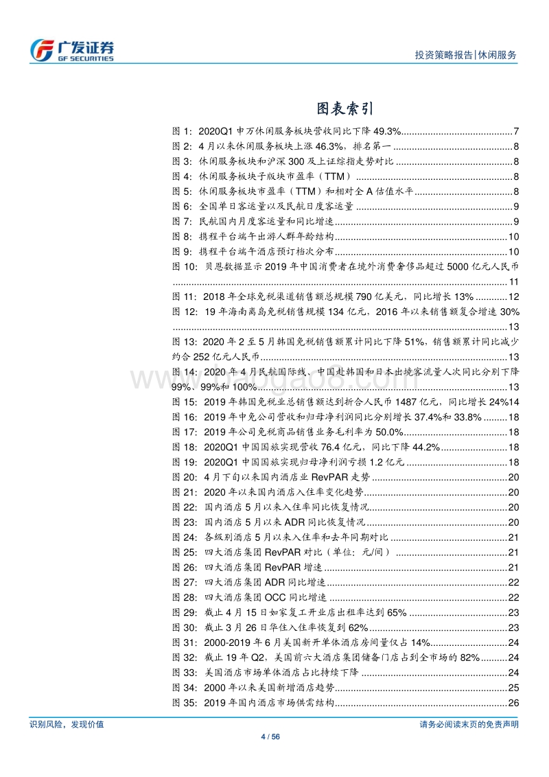 社会服务行业2020年中期策略：消费回流驱动免税扩容，酒店、教培、人服增长可期.pdf_第4页