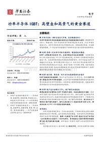 功率半导体IGBT：高壁垒和高景气的黄金赛道.pdf