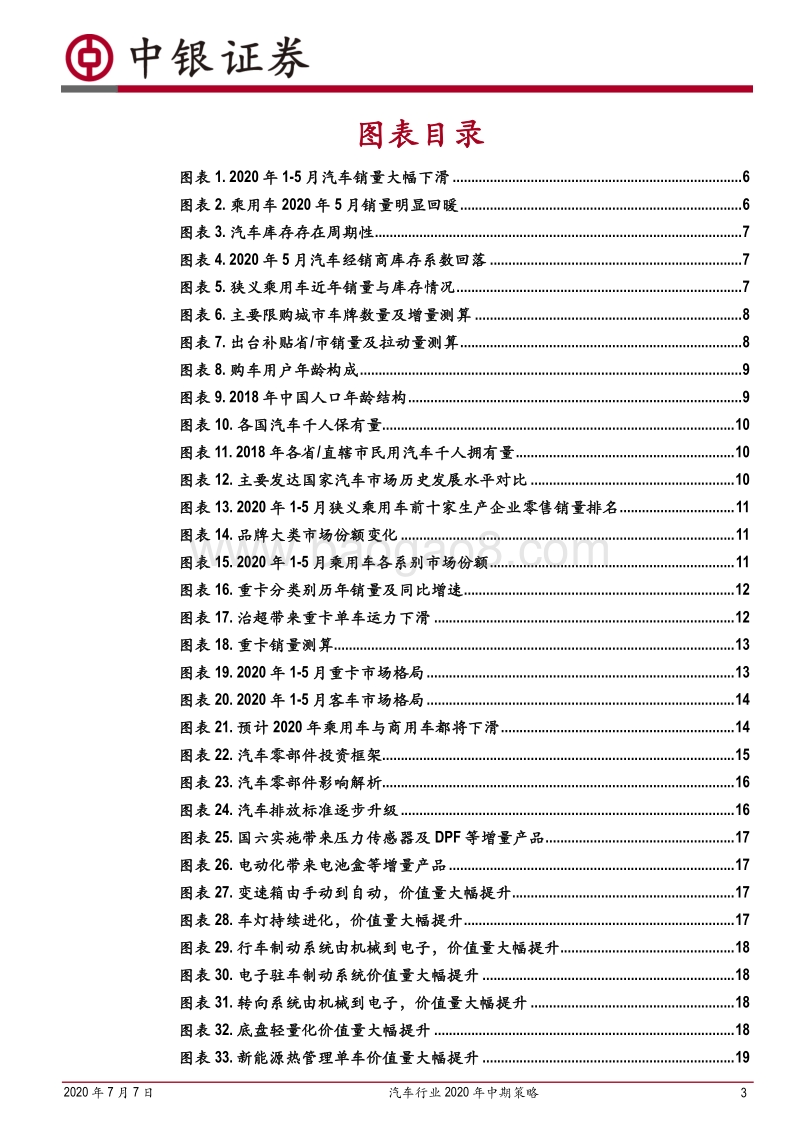 汽车行业2020年中期策略：景气回升，后市可期.pdf_第3页