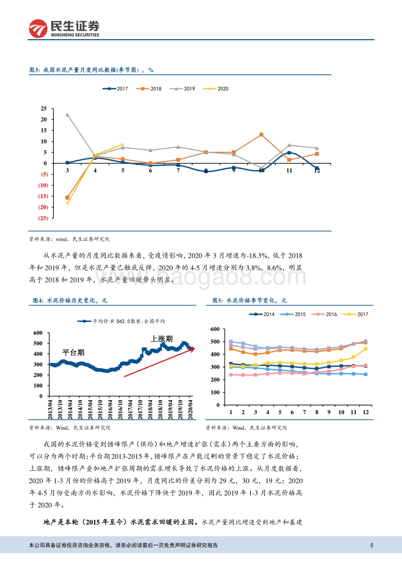 建材：地产韧性，基建加码，水泥有望持续景气(1).pdf_第5页