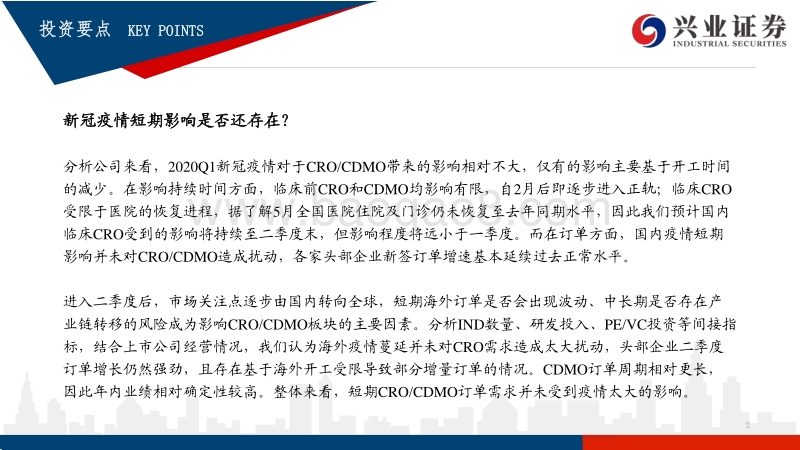 乘风破浪潮头立，论我国CXO（创新药产业链）发展的现在与未来.pdf_第2页