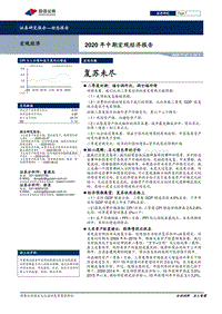 2020年中期宏观经济报告：复苏未尽.pdf