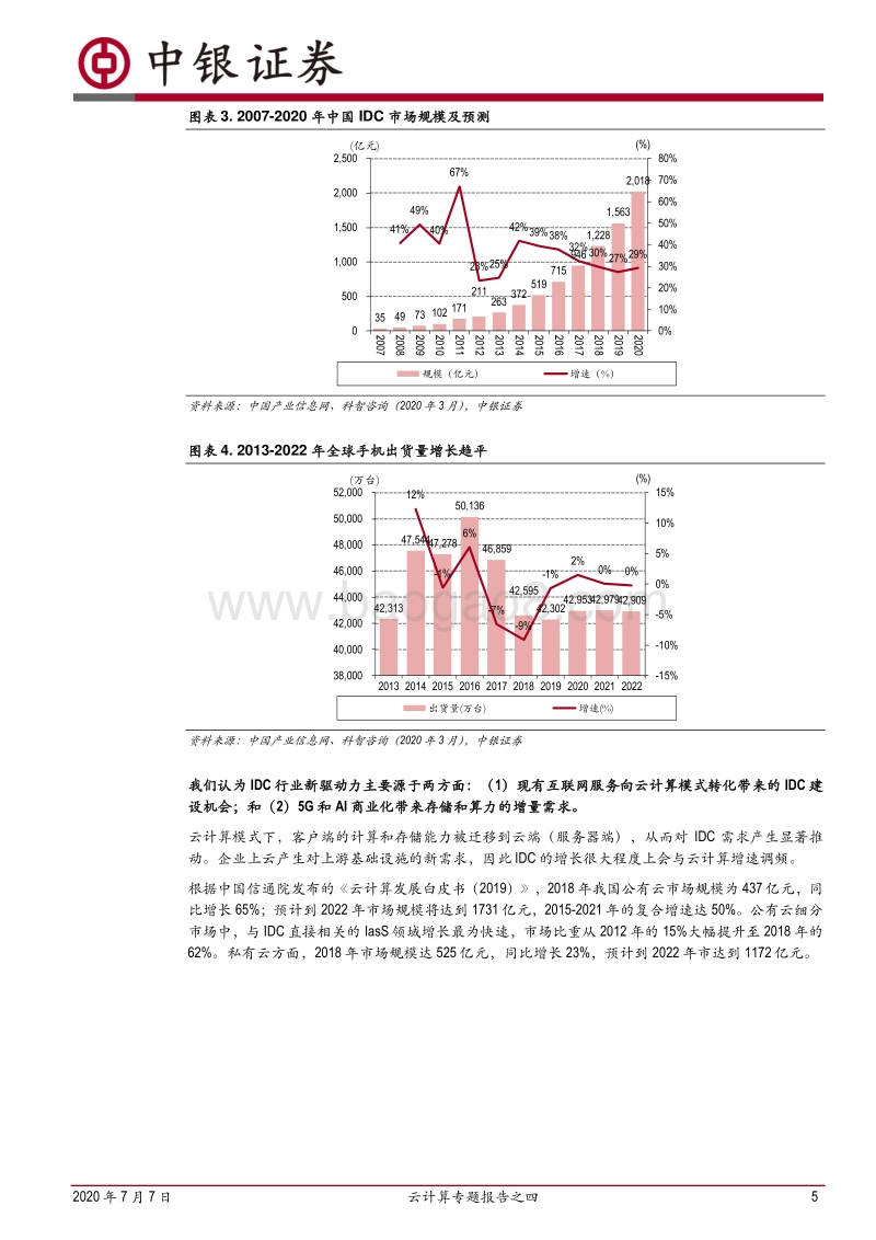云计算专题报告之四：在建的数据中心够用了吗？.pdf_第5页