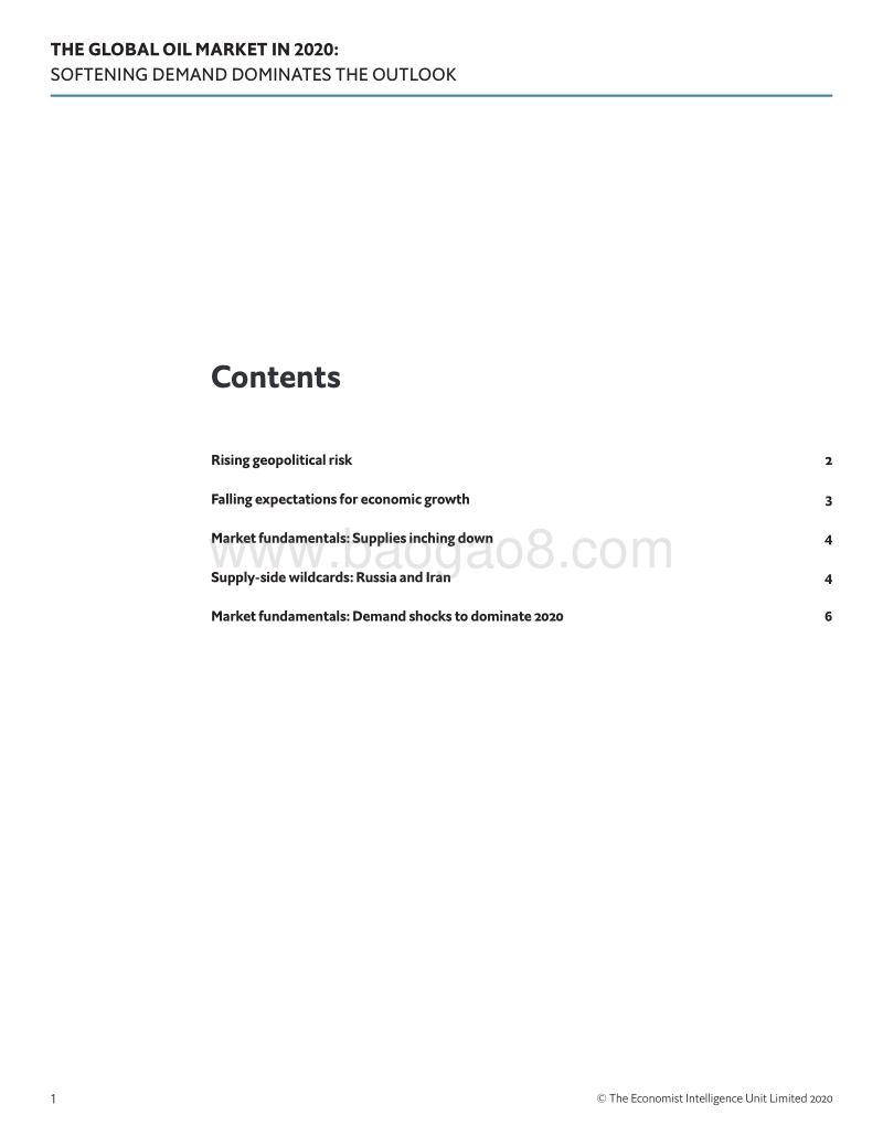2020年全球石油市场（英文版）.pdf_第3页