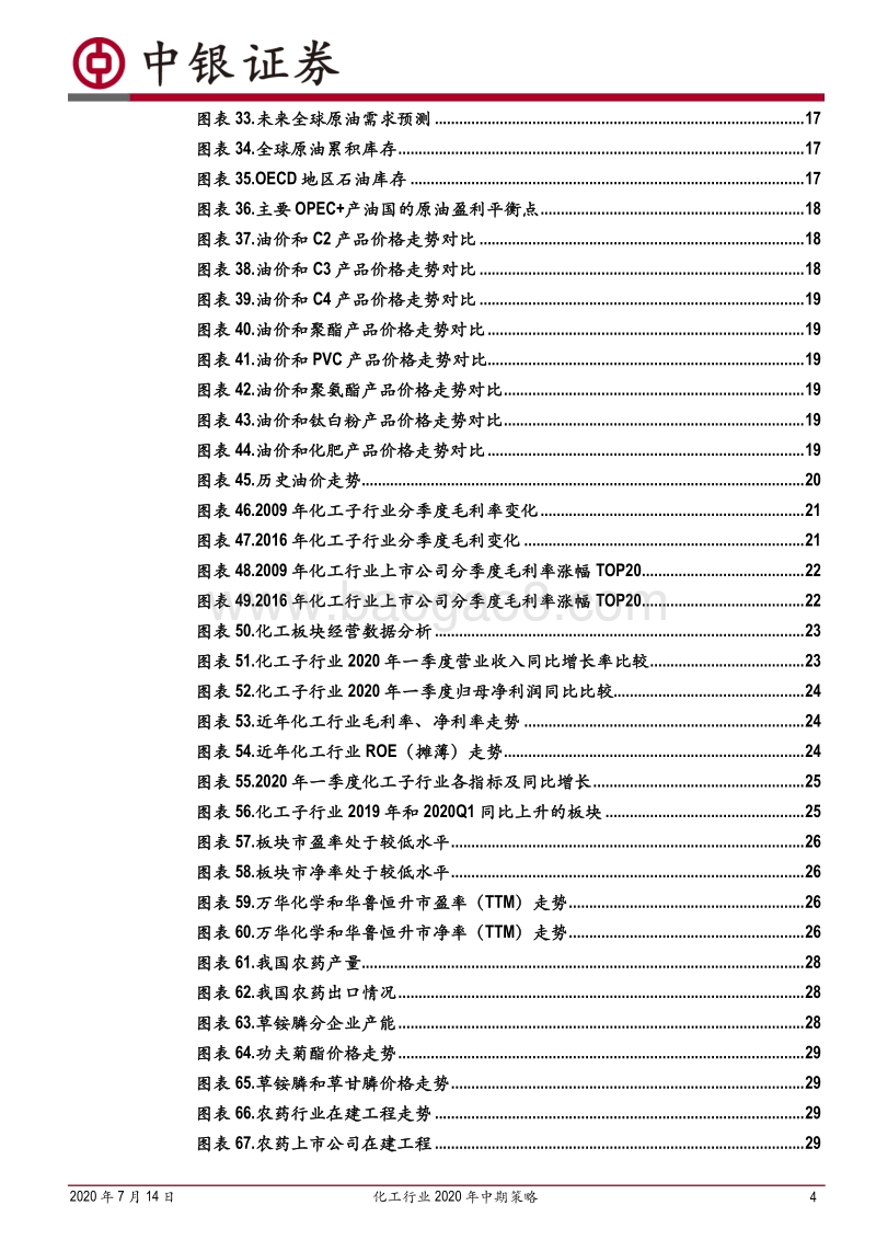 化工行业2020年中期策略：迎接复苏，抱紧龙头.pdf_第4页