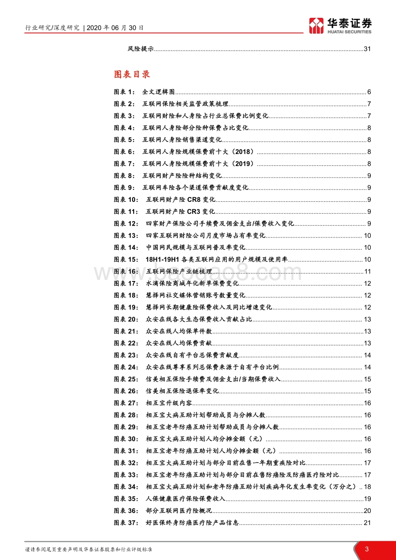 互联网保险行业深度研究：多维保障风云涌，凭风直起新生态.pdf_第3页