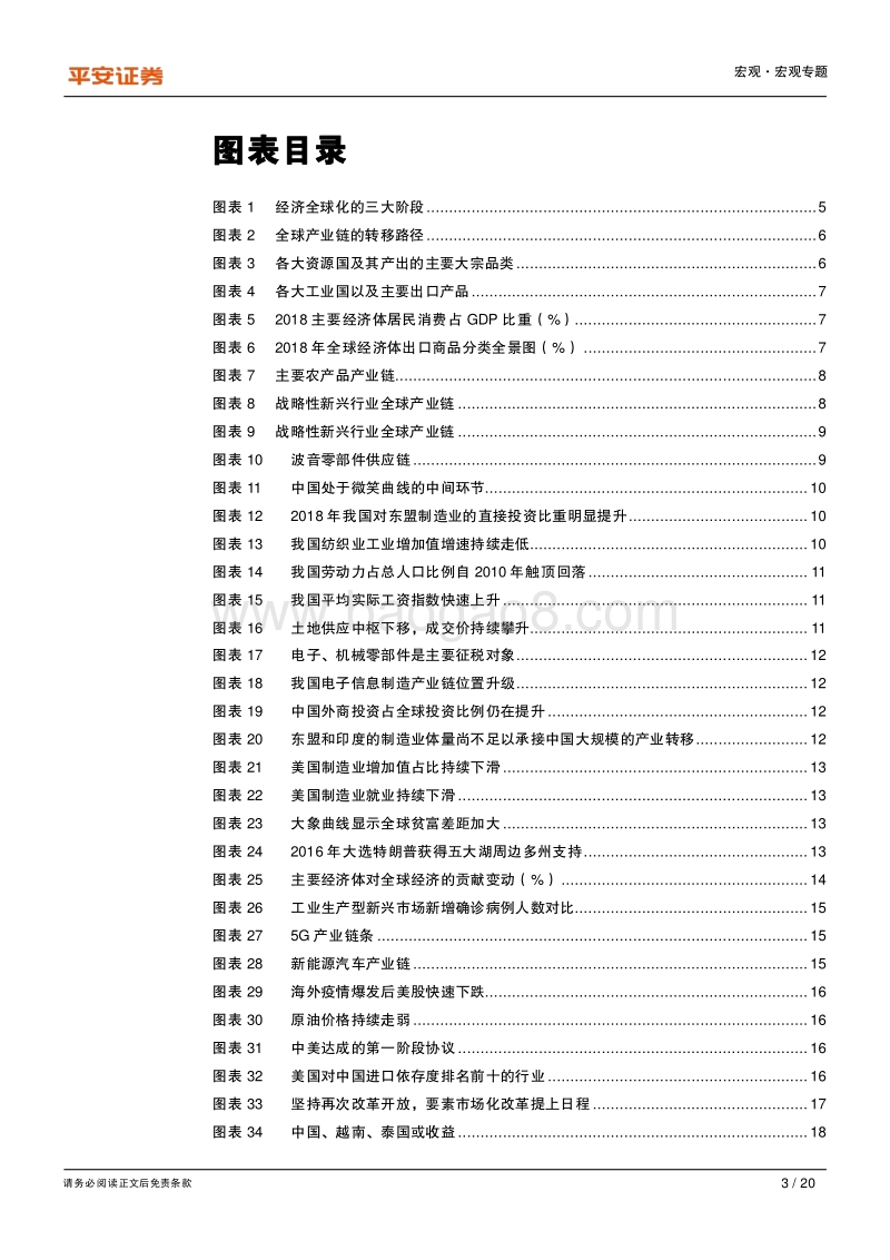 全球疫情冲击研究系列专题（五）：全球产业链及疫情后的重构展望.pdf_第3页