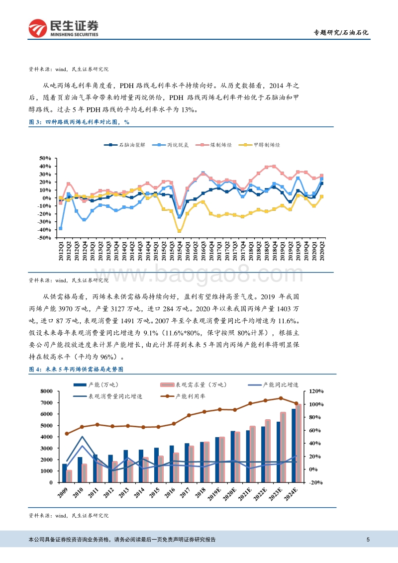 石油石化专题报告：原油供需边际改善，关注油服、PDH及长丝等.pdf_第5页