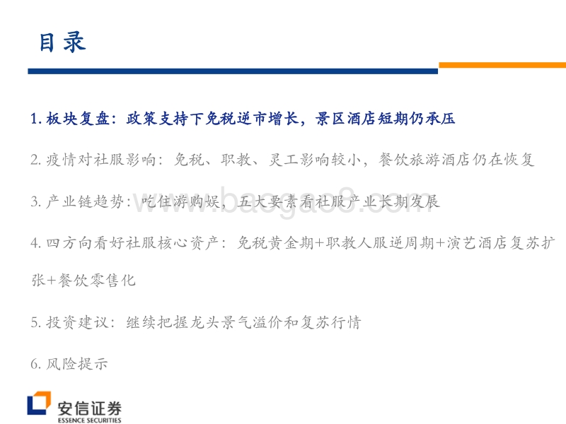 2020年社会服务行业中期策略：拥抱免税黄金时代，把握龙头复苏行情.pdf_第2页