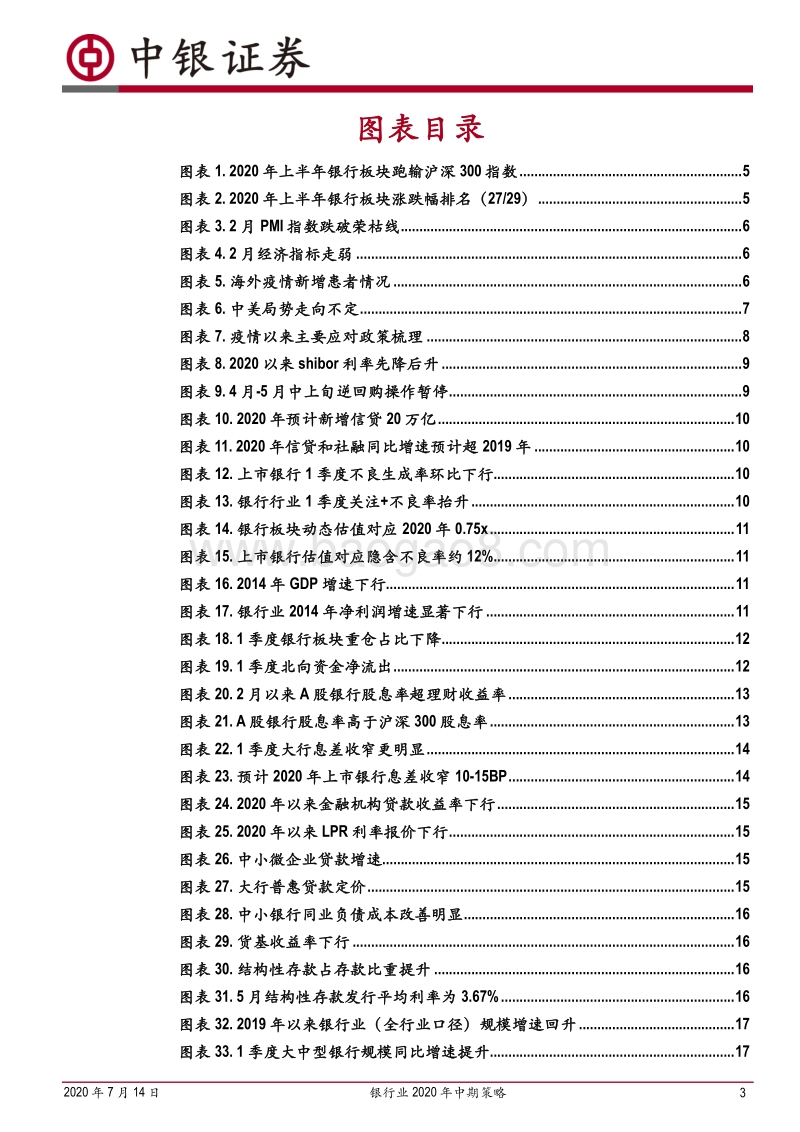 银行业2020年中期策略：风物长宜放眼量，寻找盈利与让利的平衡.pdf_第3页